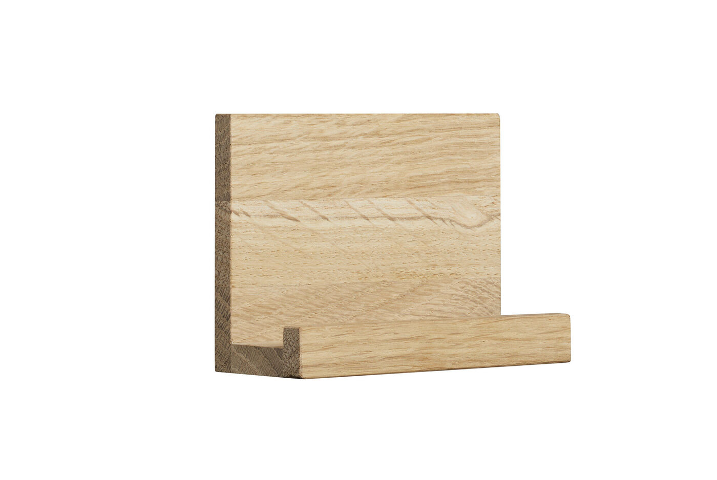 Scaffale in legno dal design minimalista, ideale per decorare
