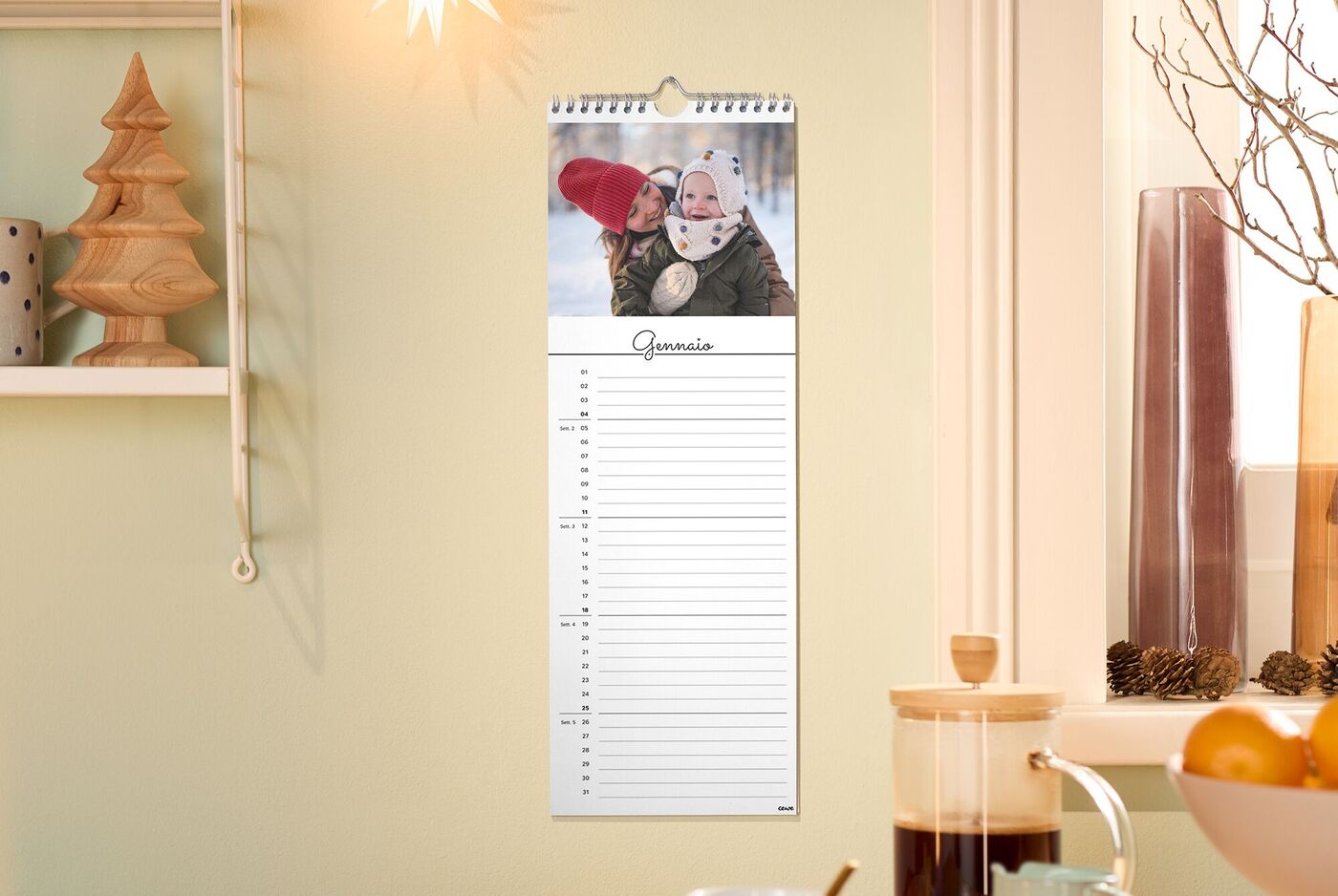 Calendario cucina